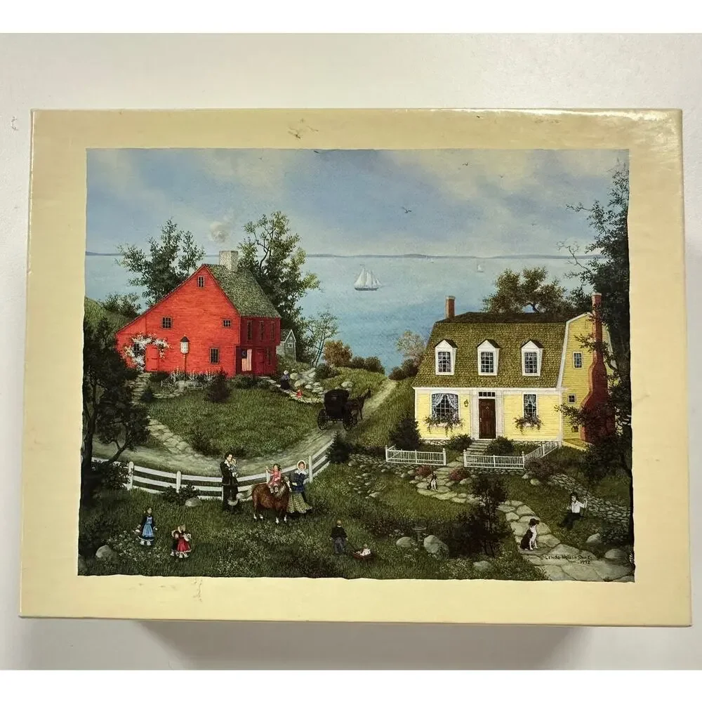 Lang Deluxe Notecards Old Stonington by Linda Nelson Stocks
